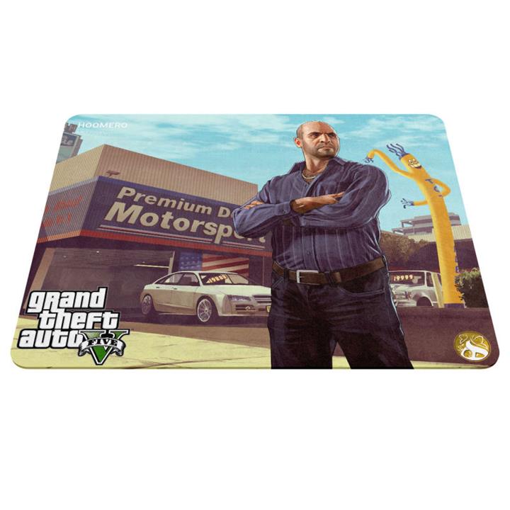 ماوس پد هومرو مدل A2763 طرح Grand Theft Auto Online Hoomero Grand Theft Auto Online A2763 Mousepad